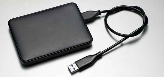 external hard drive