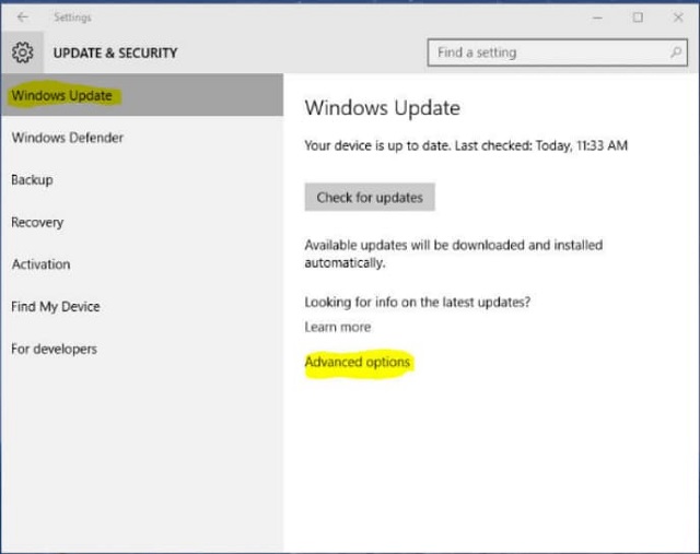 fix 0x80240fff windows update error