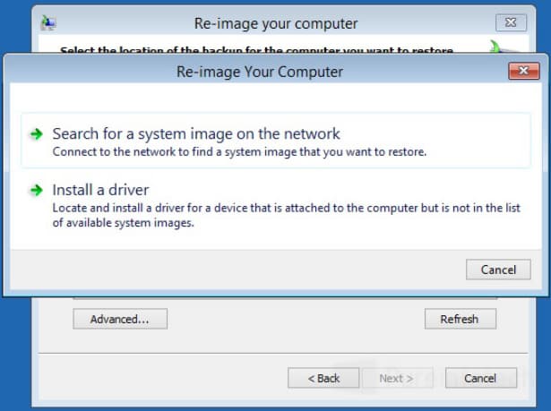 fix your pc ran into a problem windows 8 />
<p>7. Enter your network path and click OK.  Pick the image file for restoration and click Next. Choose the preferred image and click Next.</p>
<p>8. You will see a final summary of the image. Click Finish to confirm. After completion, you can restart your computer to notice that it is free from the startup error.</p>
</div>

<h2>Solution 3: Restore Registry Configuration</h2>
<p>Avoid your PC ran into a problem and needs to restart Win 8 with the following steps:</p>
<div style=
