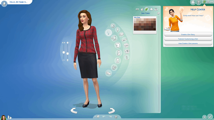 create own sims