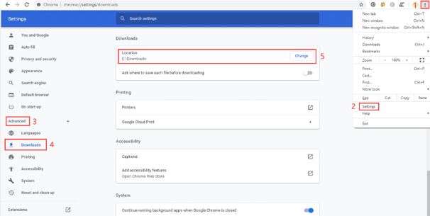 how to open download file in google chrome