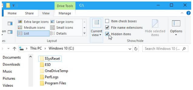 how to recover hidden files in usb