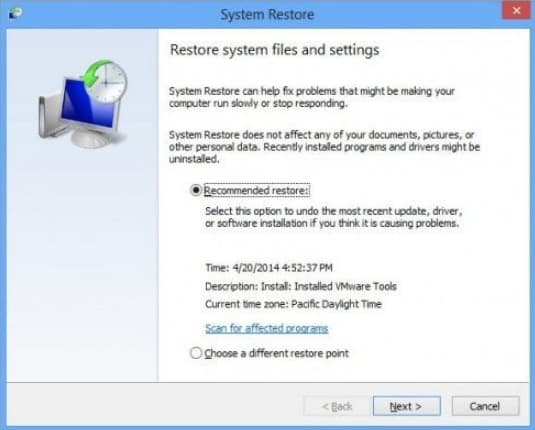 how to fix your pc ran into a problem windows 8