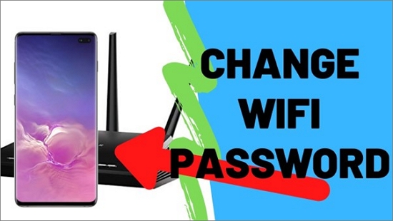 change Wi-Fi password on android