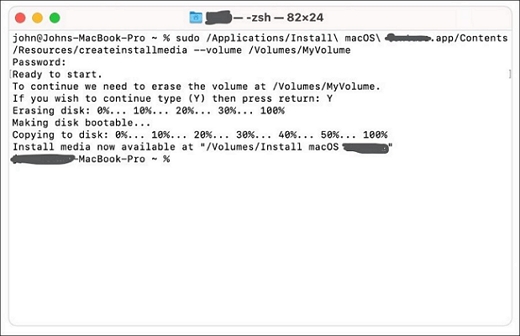 Launch Terminal from your Mac