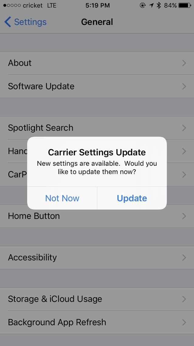 Update Carrier to fix 