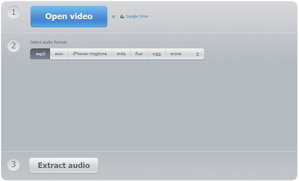 How to extract audio from video using Audio Extractor