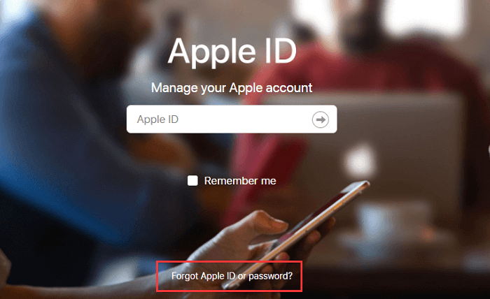 Forget Apple ID Password