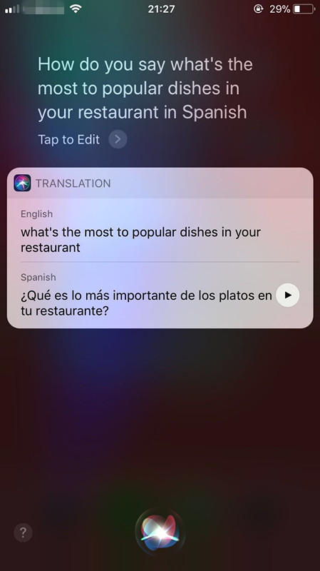 how to use Siri translation in iOS 11 on your iPhone iPad