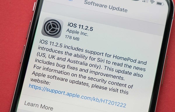 How to update to iOS 11.2.5