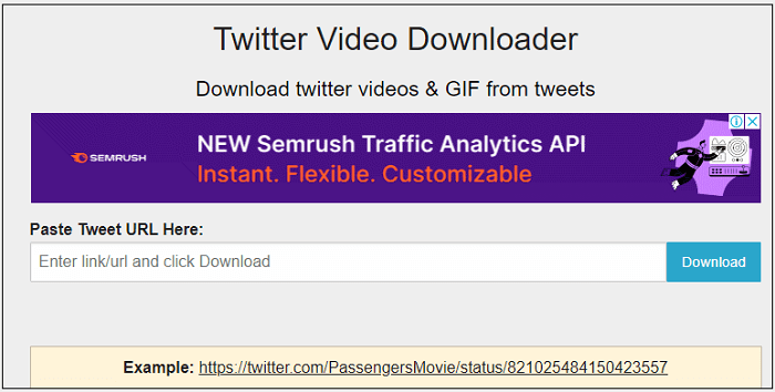 Twitetr Video Downloader 