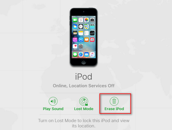 Fix iPod is disabled using iCloud