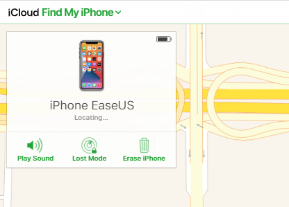 Unlock iPhone via Find iPhone in iCloud