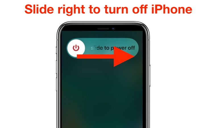 Turn off iPhone