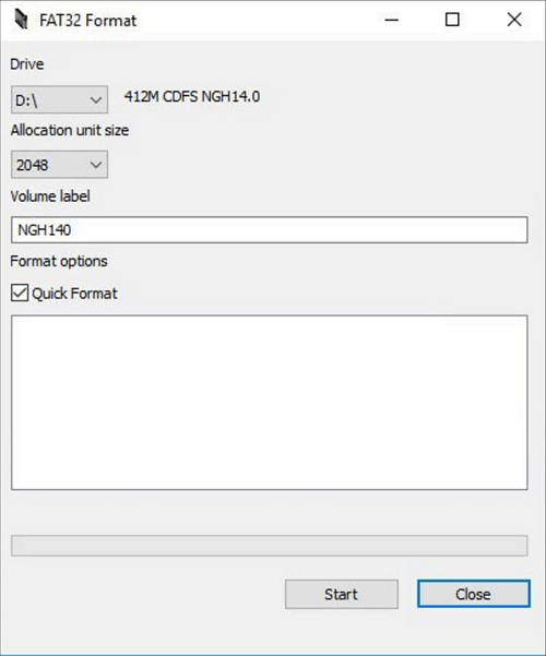Image of FAT32 Format