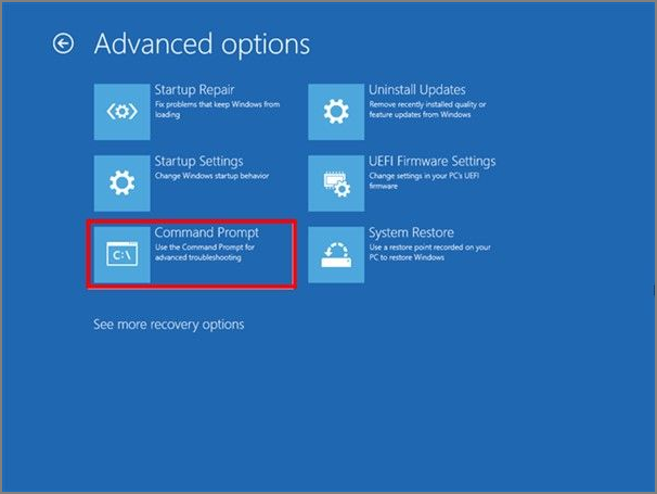 click command prompt