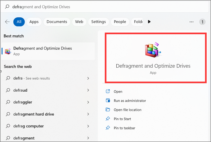 open defrag