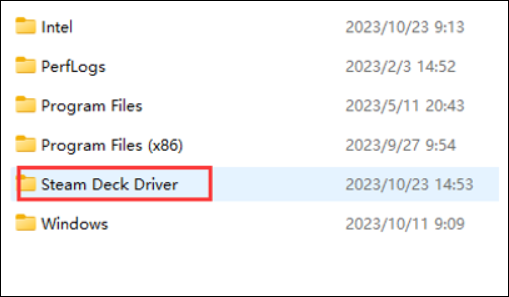 prepare steam deck driver