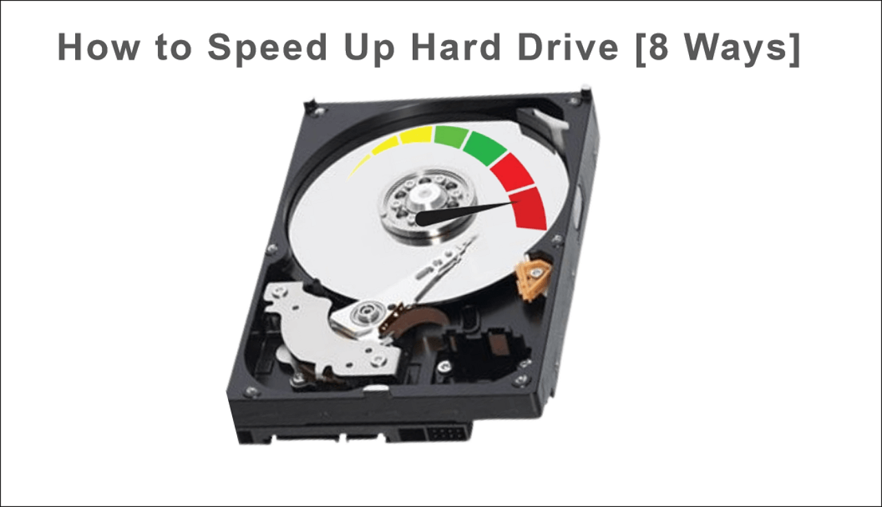 Speed up hard drive