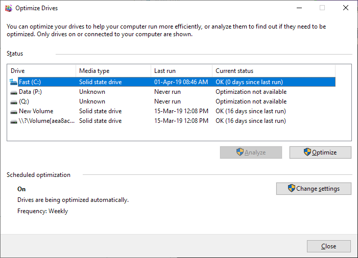 optimize ssd