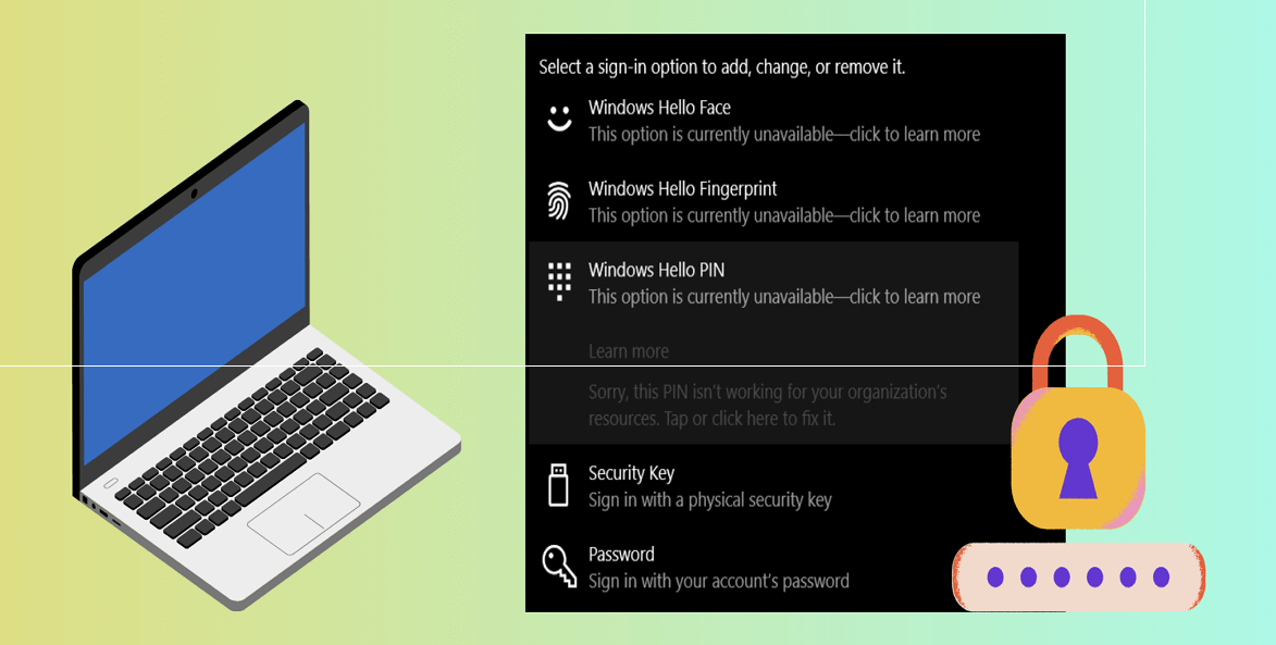 Remove Windows PIN When Sign-In Options Are Unavailable