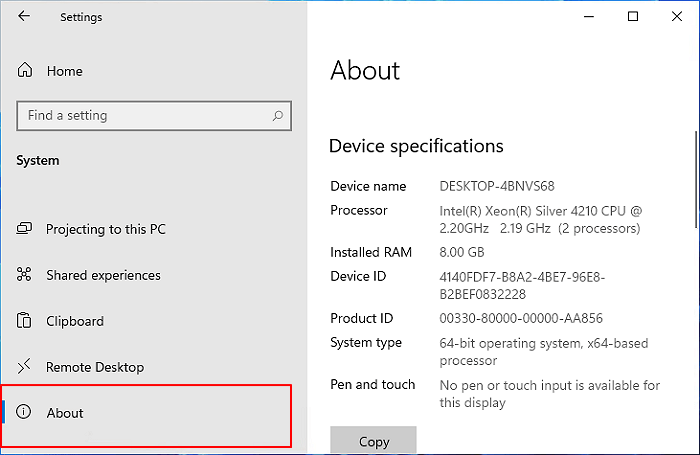open Windows 11 settings