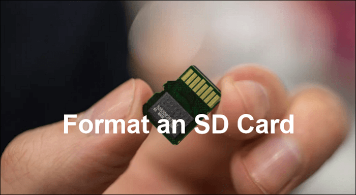 format an sd card