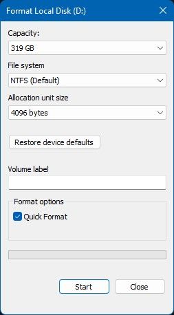 select-quick-format