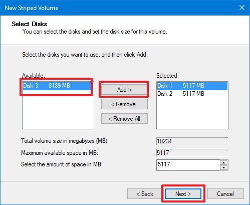 combine hard drives into one volume in disk management