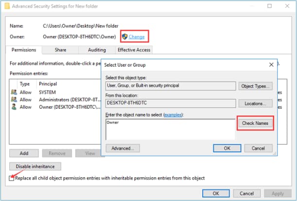 change permissions for all files in a directory windows 10 change permissions for all files in a directory windows 10