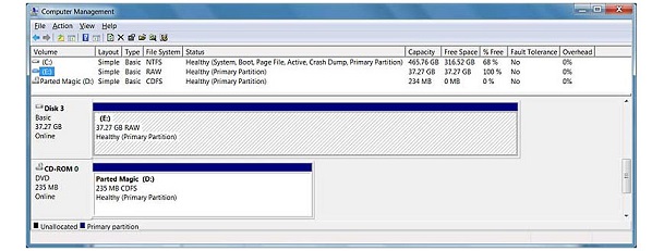 Do RAW Drive Recovery