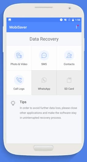 recover corrupted sd card android app