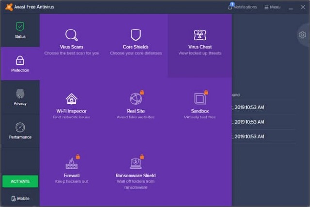 recover deleted files from avast free antivirus