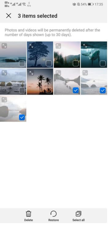 how to recover deleted photos on huawei phone