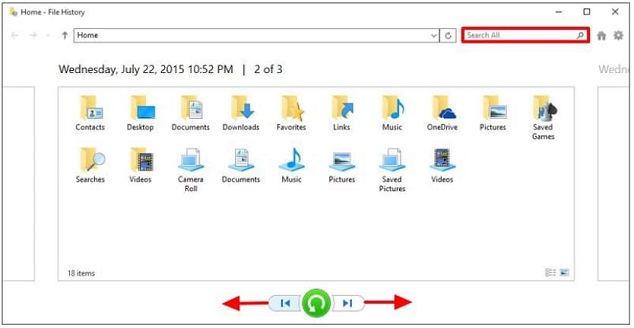 recover deleted word file by shift + delete