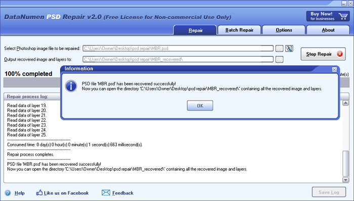 psd repair free