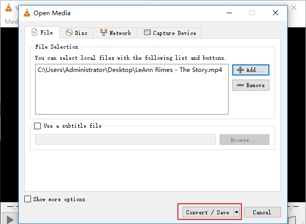 Choose corrupted GoPro video file.