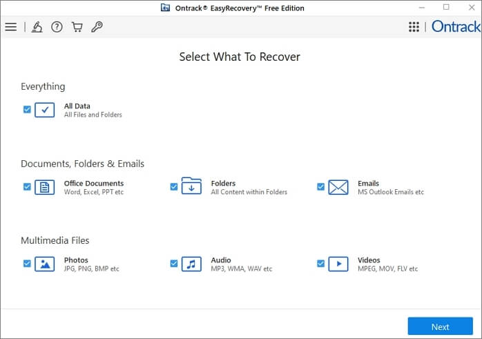 ontrack easy recovery free