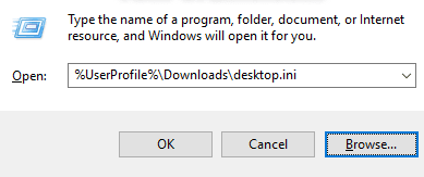 restore deleted downloads folder