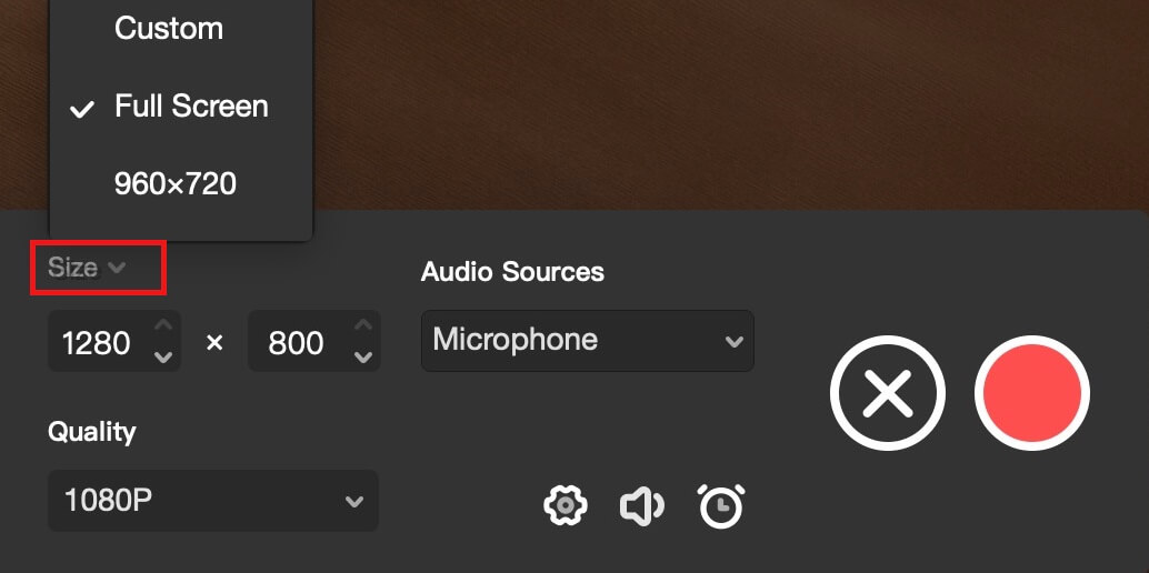 Select the audio resource