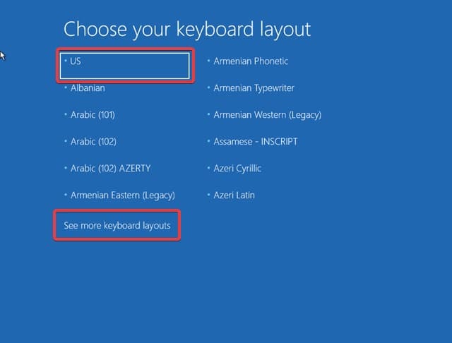 see more keyboard layout