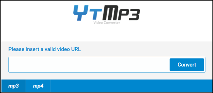 Get audio from YouTube via YTMP3