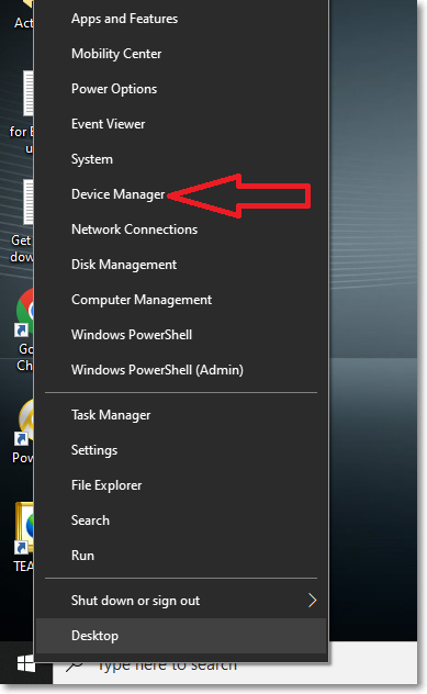 click on device manager 3