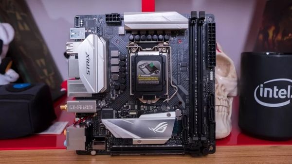 the computer motherboard