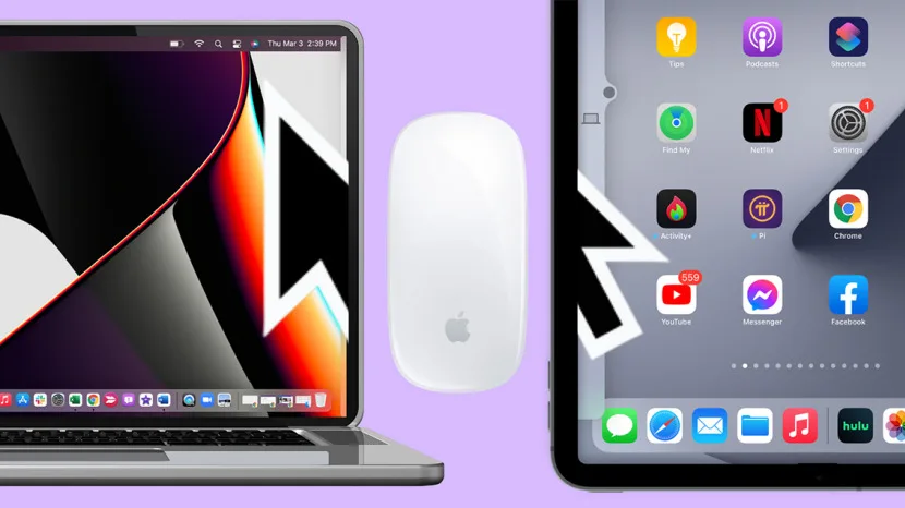 Make the pointer through all screens
