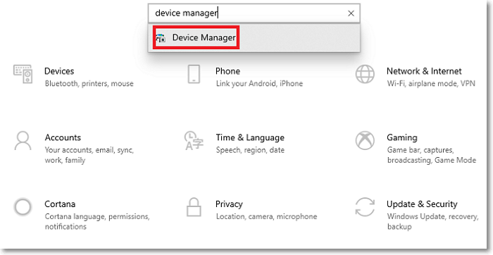click on device manager 2