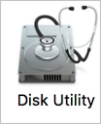 Disk Utility on Mac