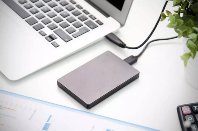 external hard drive