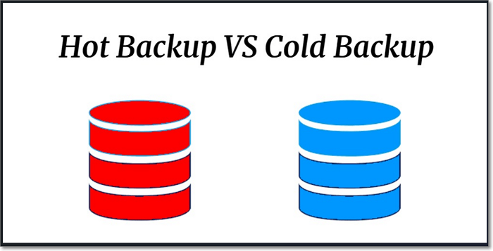 hot vs cold backup