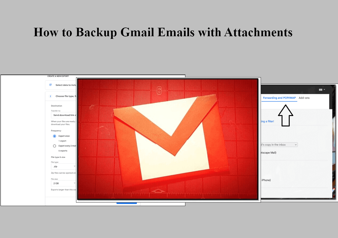 how to backup gmail emails with attachments